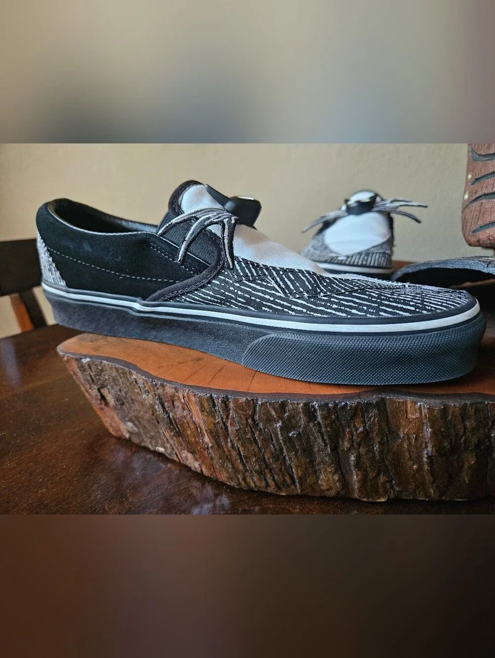 Vans The Nightmare Before Christmas Jack Skellington Slip-On —  NWOB